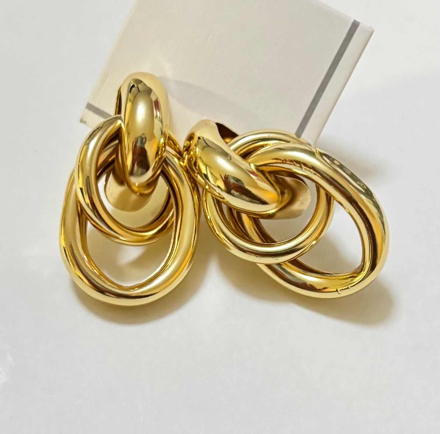 Ring earrings