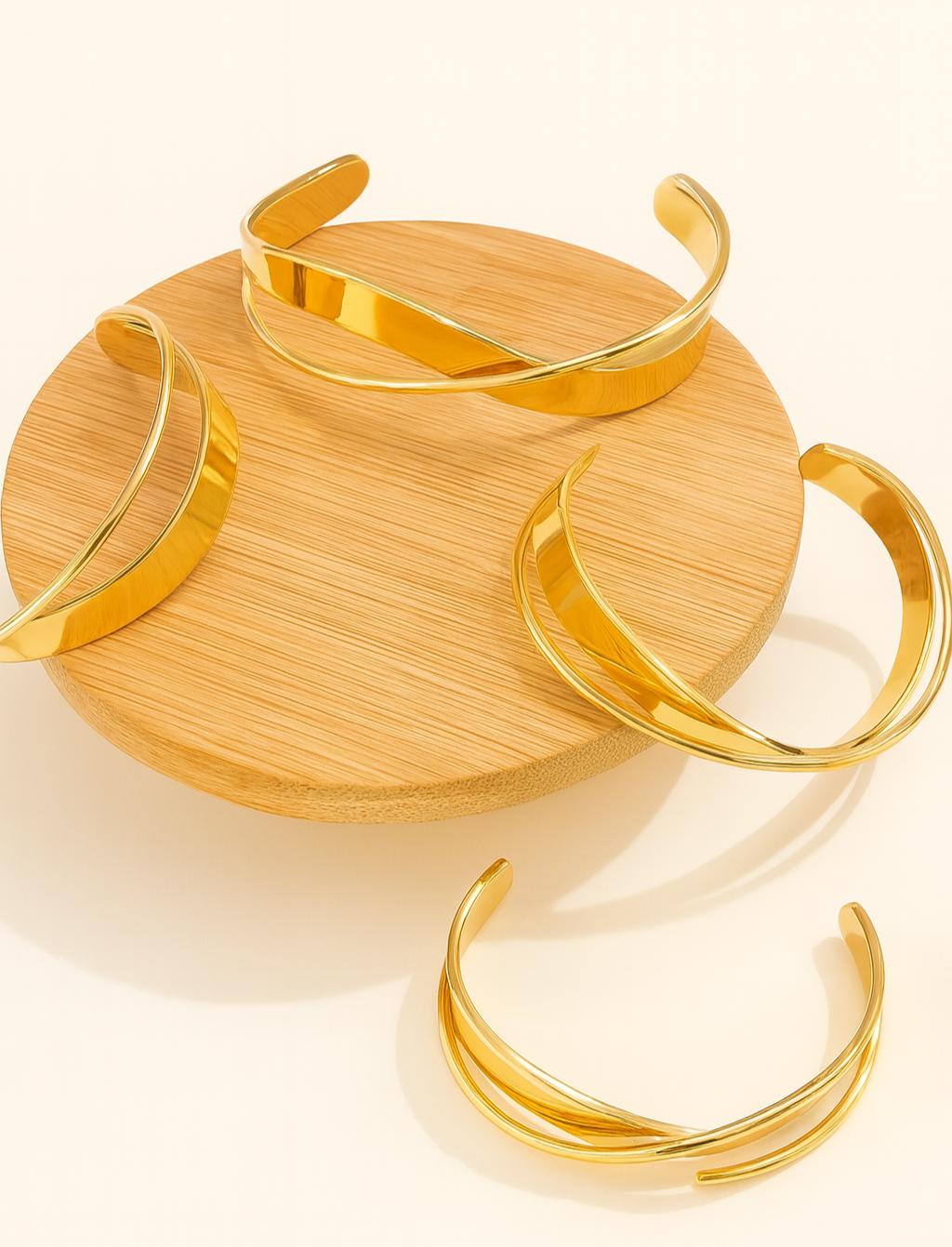 Double cuff bangle
