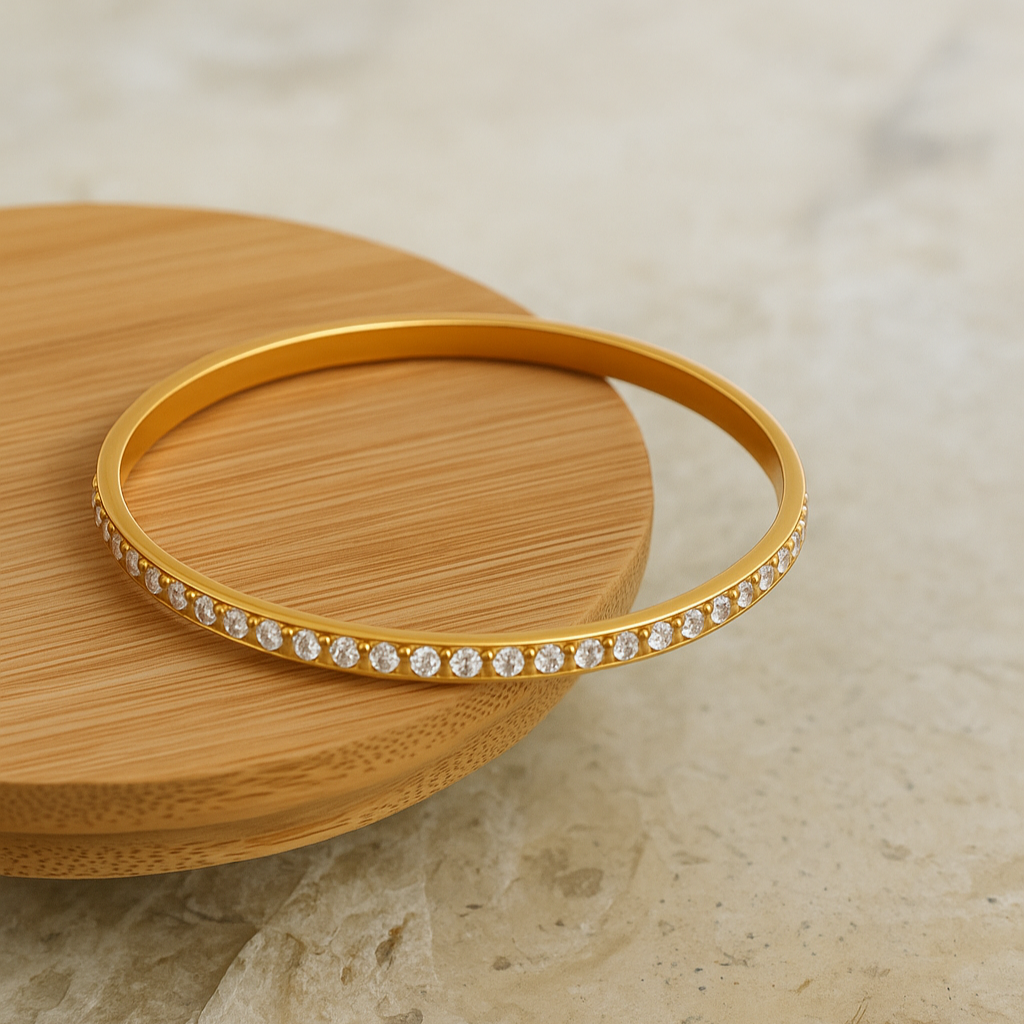 Brilliance Bangle - Steel