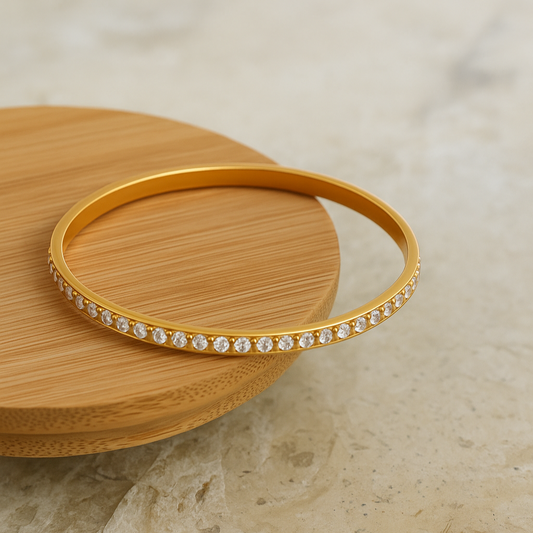 Brilliance Bangle - Gold