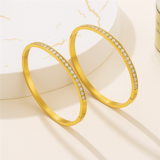 Brilliance Bangle - Gold